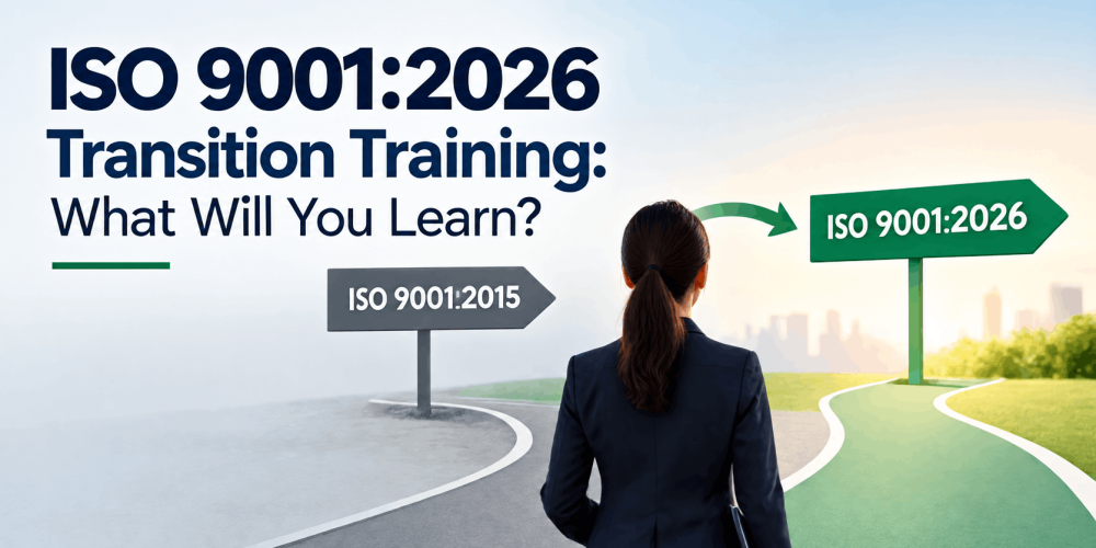 Learn what ISO 9001:2026 Transition Training covers, key areas of change, and how it helps auditors and quality professionals update their knowledge.